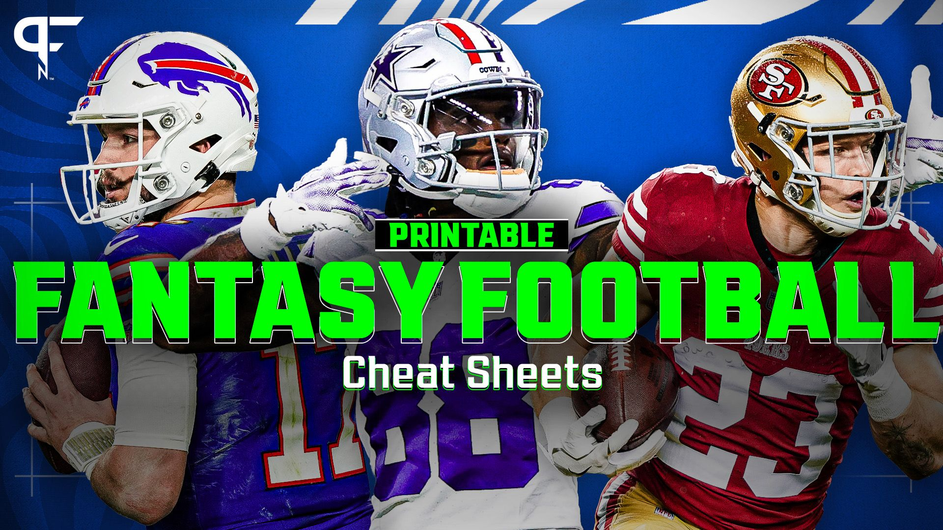 Free Printable Cheat Sheets Fantasy Football Free Printable Cheat Sheets Fantasy Football