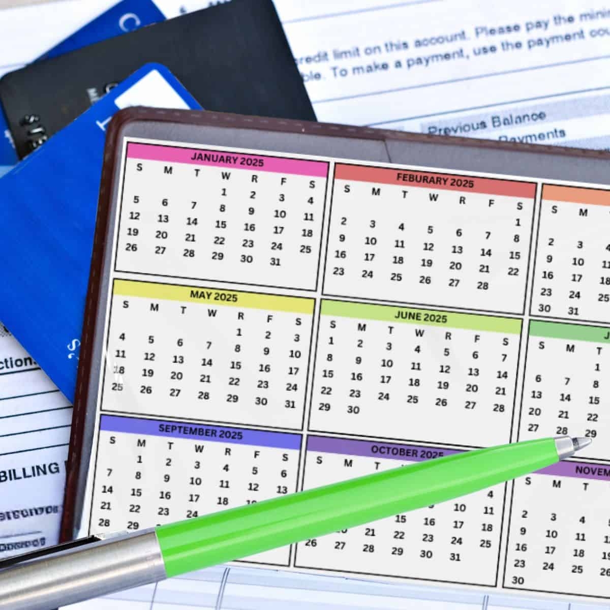 Free Printable 2026 Checkbook Calendar Free Printable 2026 Checkbook Calendar