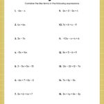 Free Printable 8th Grade Math Worksheet Templates Canva