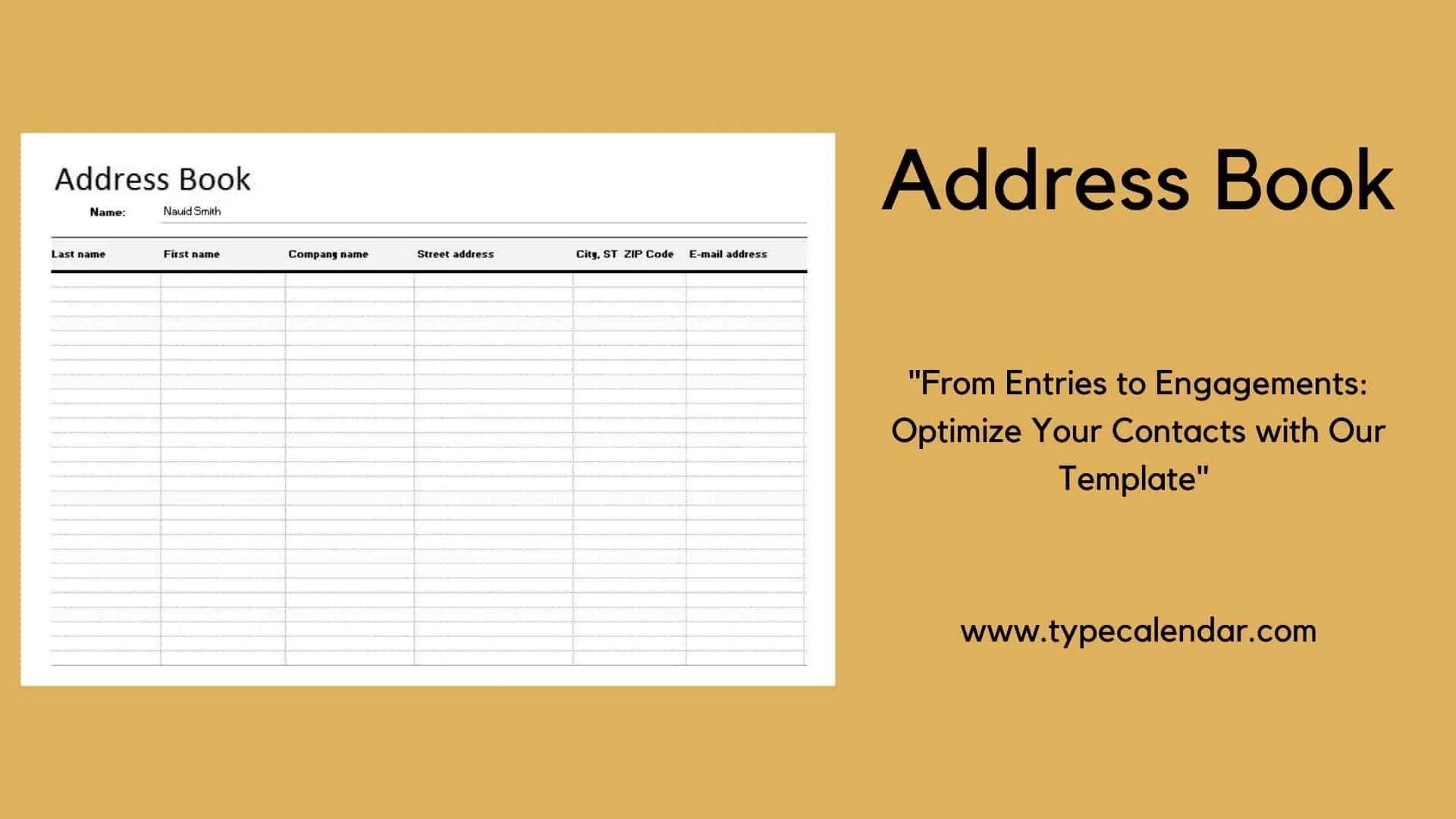 Free Printable Address Book Templates PDF Excel Word Free Printable Address Book Templates PDF Excel Word