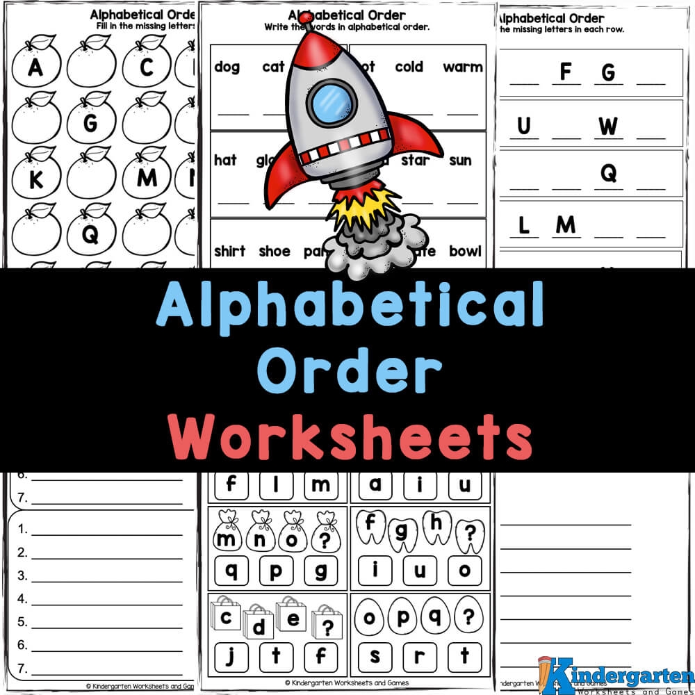 Abc Order Printable Worksheets