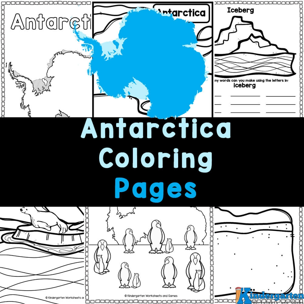 FREE Printable Antarctica Coloring Pages For Kids