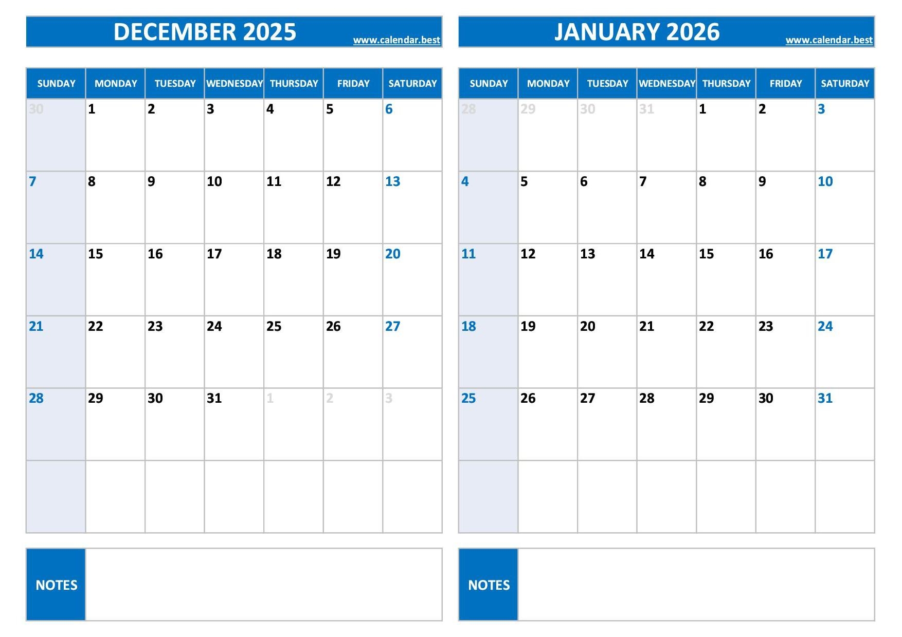 Free Printable Calendars 2025 2026 Plan Ahead Stay Organized Calendar best
