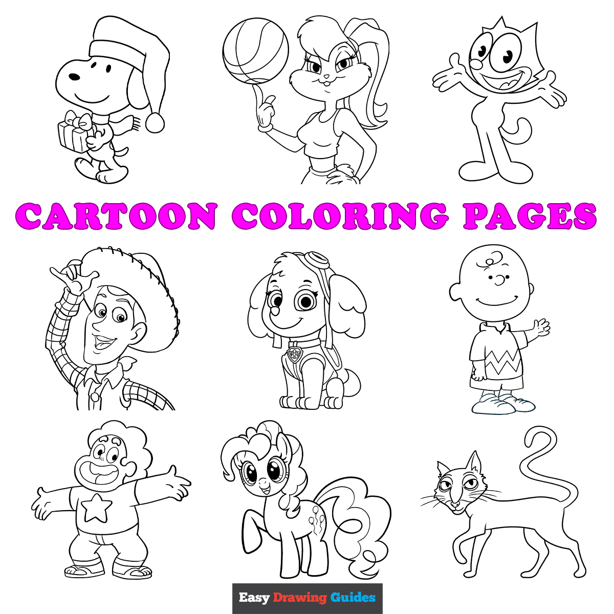 Free Printable Cartoon Coloring Pages For Kids Free Printable Cartoon Coloring Pages For Kids