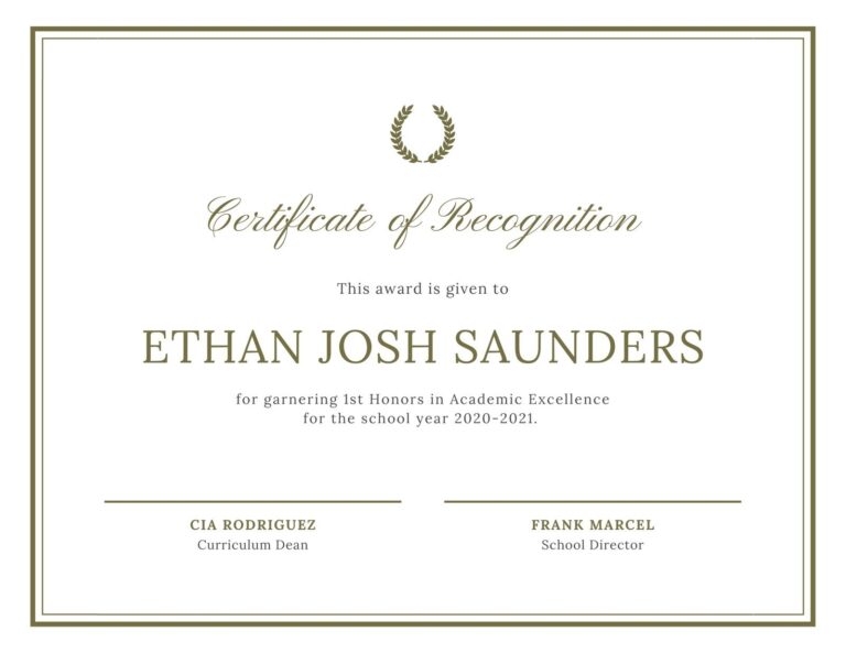 Free Printable Certificate Templates You Can Customize Canva