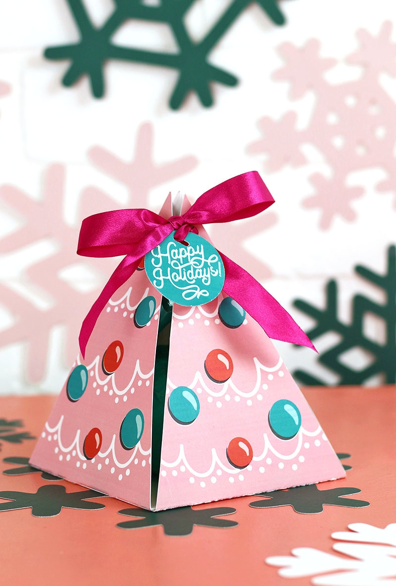 Free Printable Pyramid Box Template