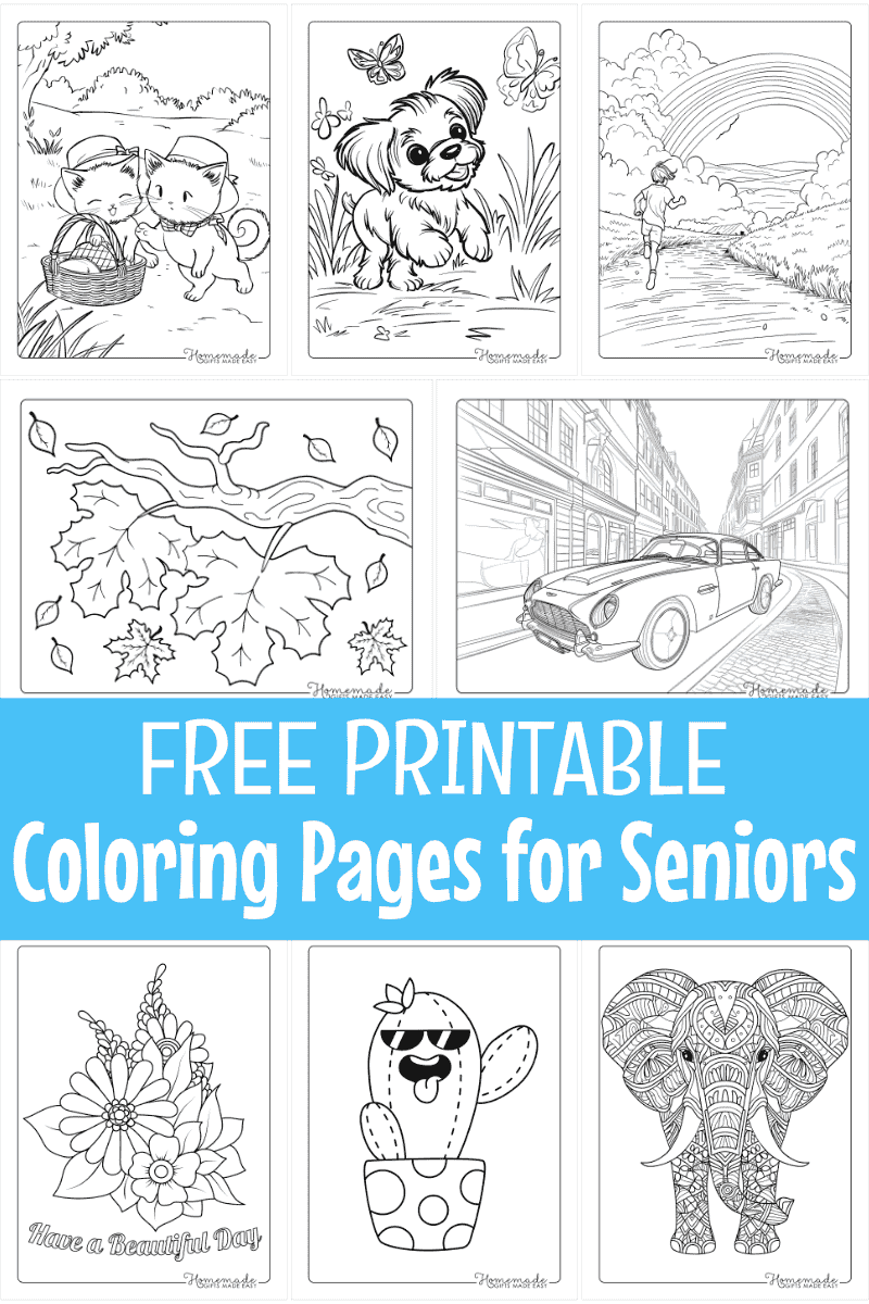 Free Printable Activity Sheets For Seniors