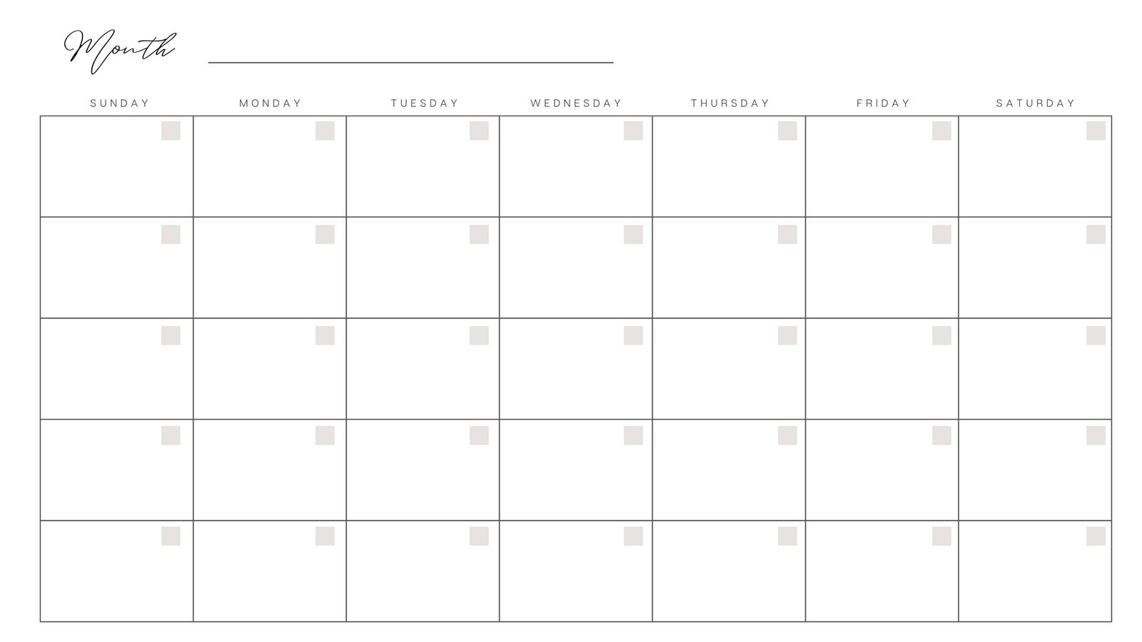 Free Printable Customizable Monthly Calendar Templates Canva Free Printable Customizable Monthly Calendar Templates Canva