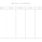Free Printable Customizable Weekly Calendar Templates Canva