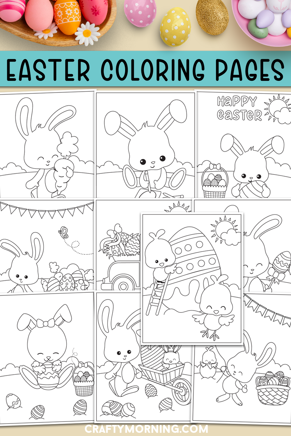 Easter Coloring Sheets Printable