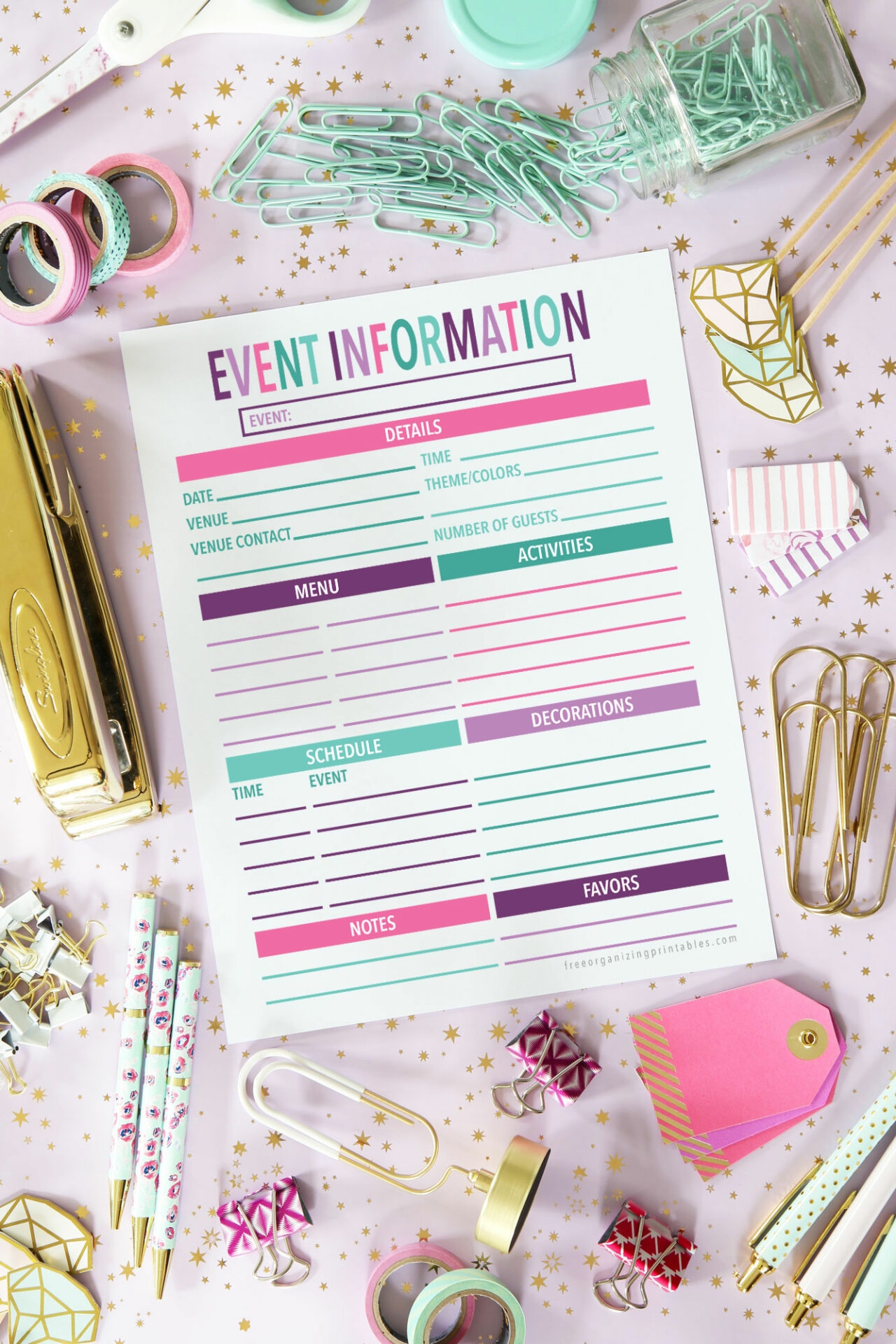 Free Printable Event Planning Template Free Printable Event Planning Template