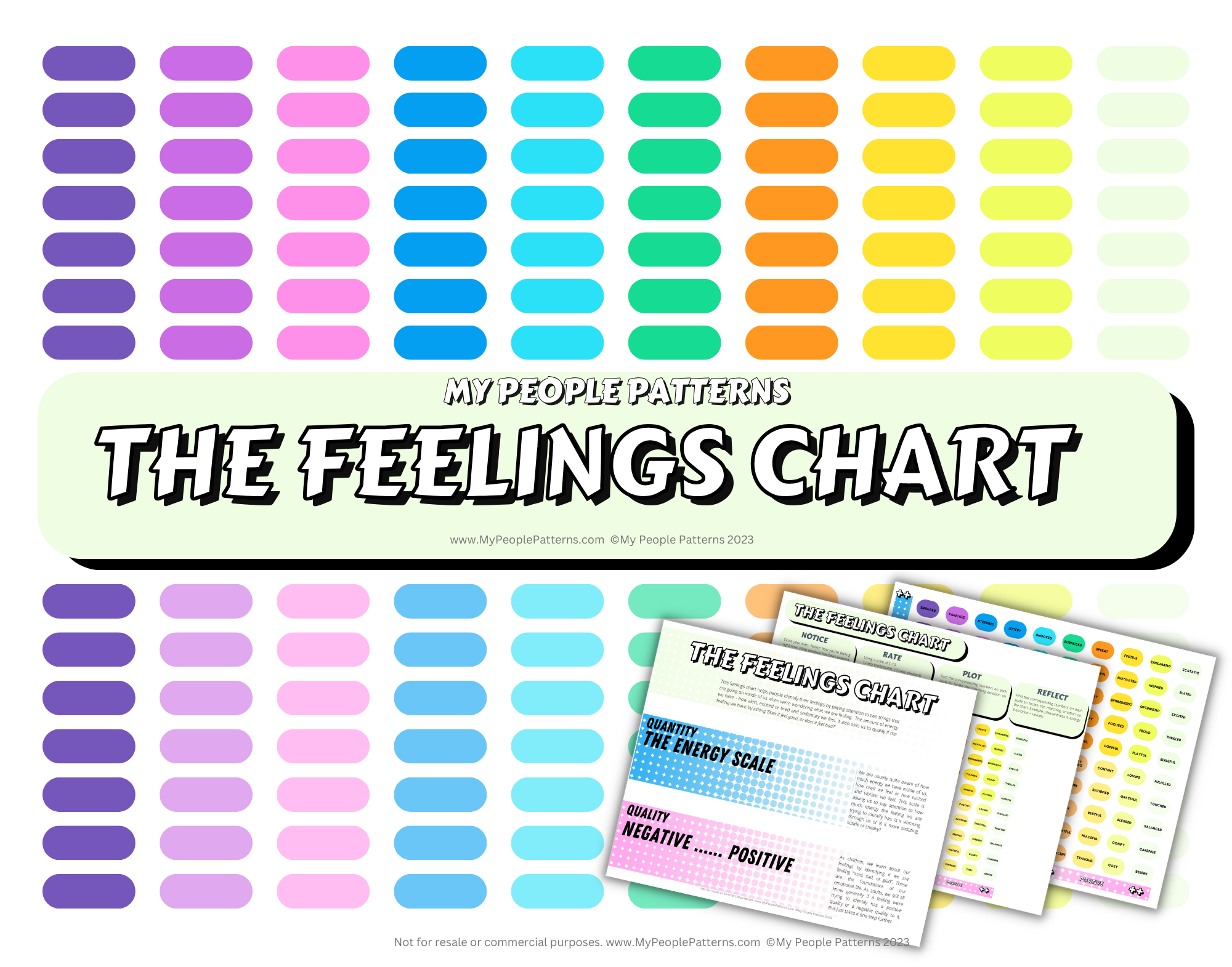 Free Printable Feelings Chart For Adults PDF Download