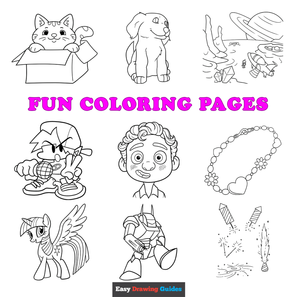 Free Printable Fun Coloring Pages For Kids