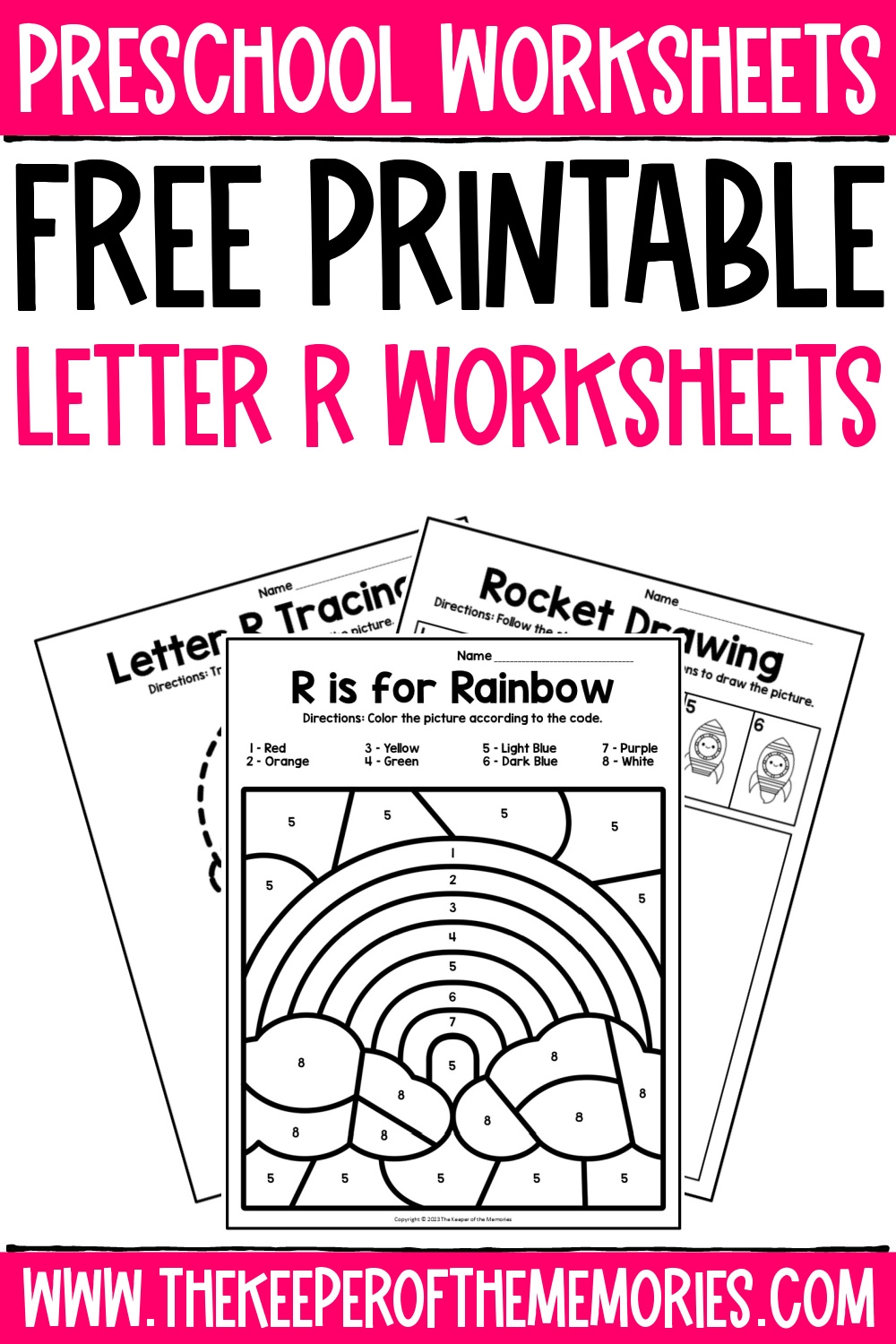 Free Printable Letter R Worksheets The Keeper Of The Memories
