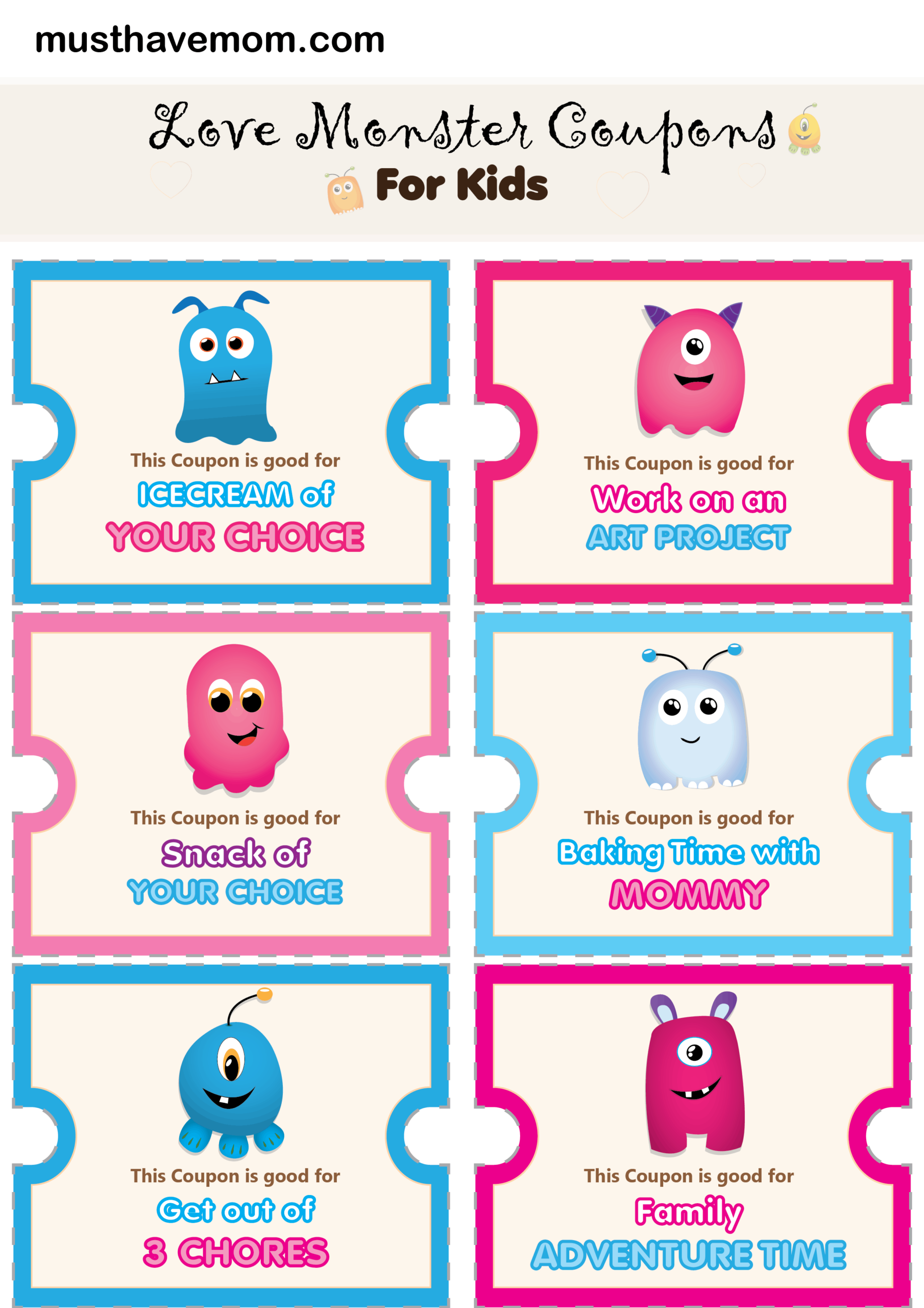 Free Printable Reward Tickets Template