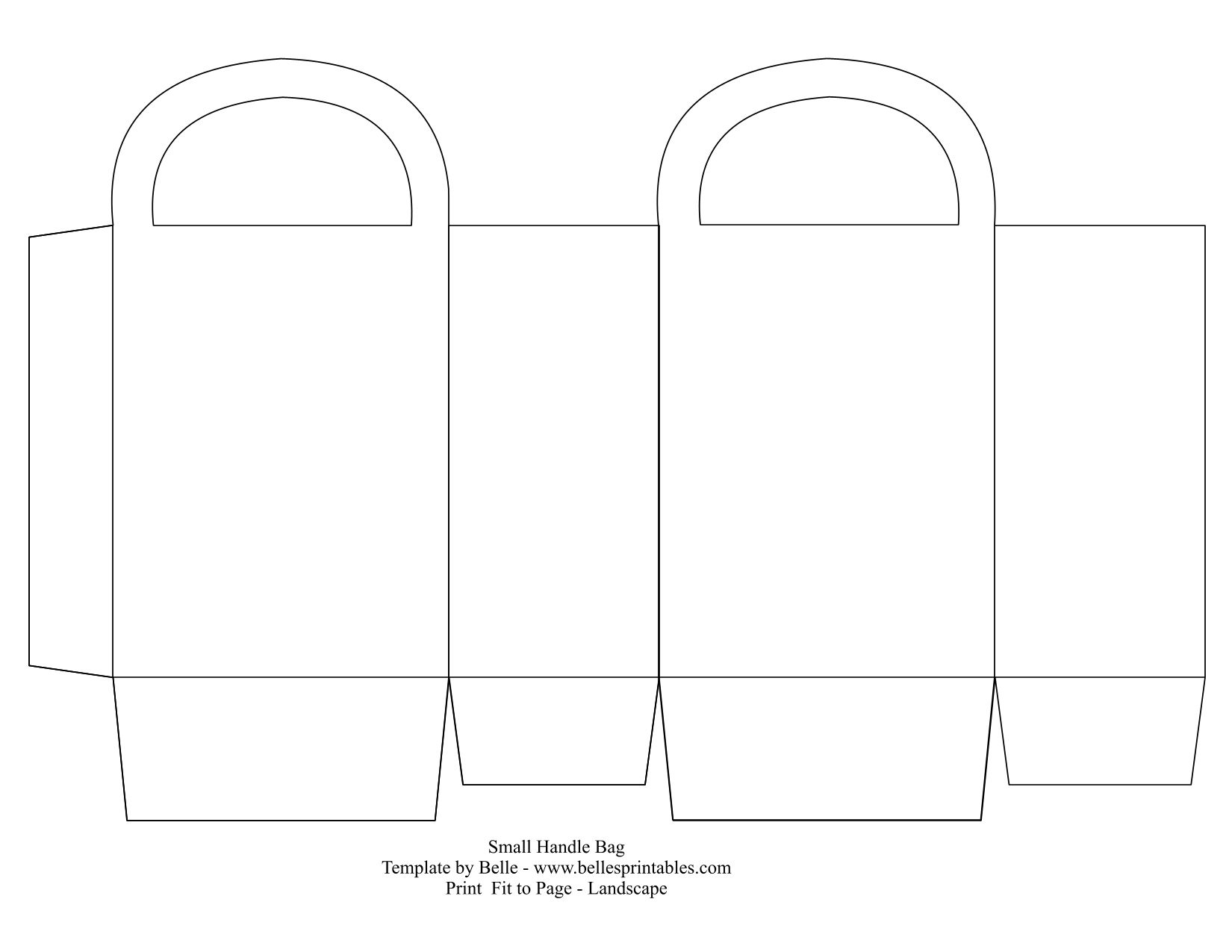 Free Printable Miniature Shopping Bags Ahoy Comics