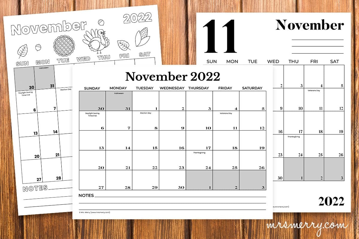 FREE Printable Monthly Calendars PDF Mrs Merry FREE Printable Monthly Calendars PDF Mrs Merry
