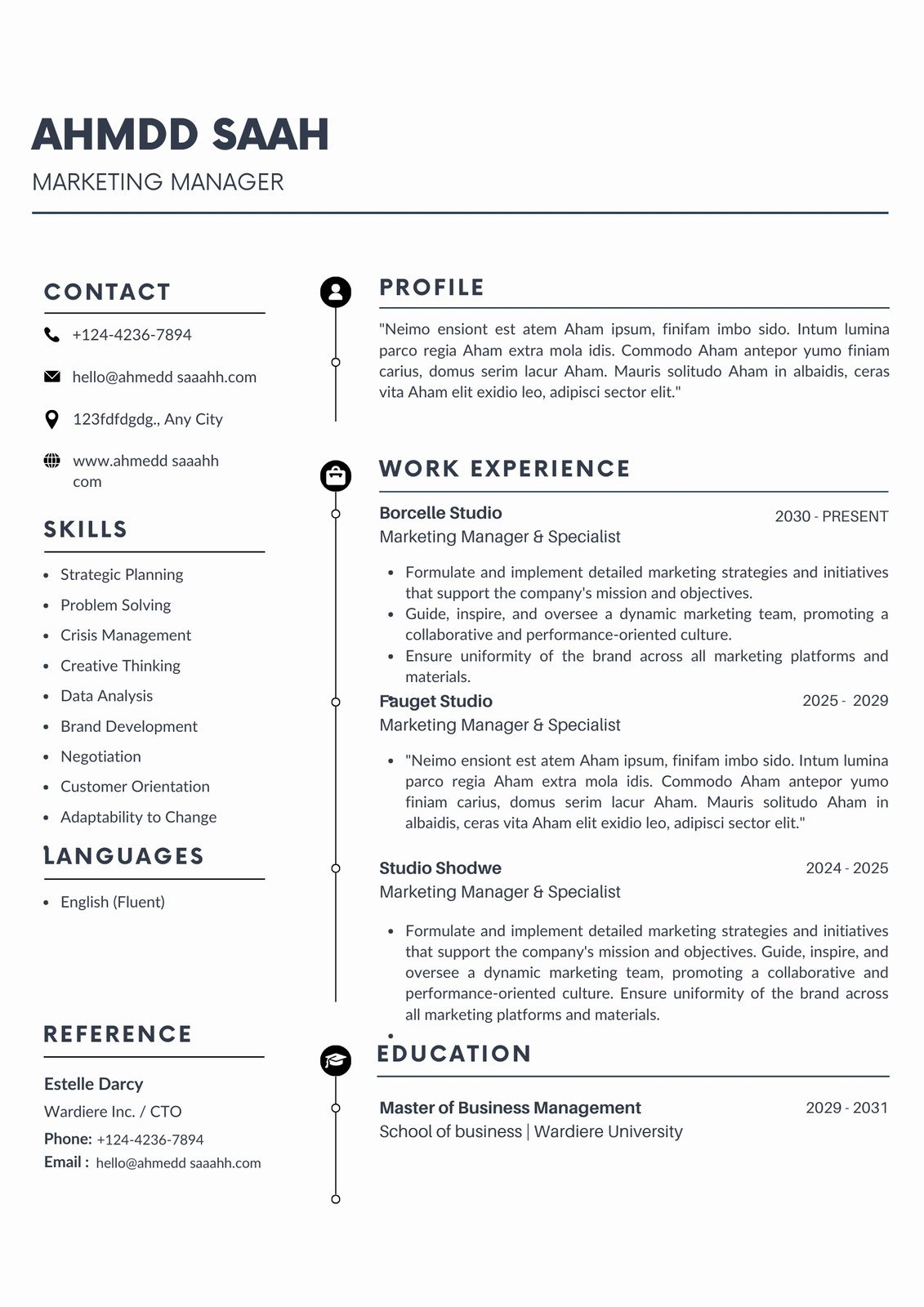 Free Printable Resume Templates You Can Customize Canva