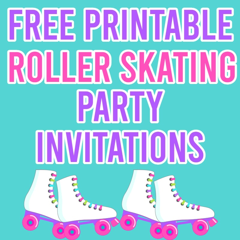 Free Printable Roller Skating Party Invitations Parties Made Personal