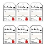 Free Printable Santa Gift Tags Download Instantly To Print Love Our Real Life
