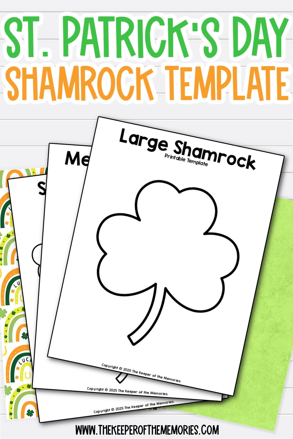 Free Printable Shamrock Template Printable Free Printable Shamrock Template Printable