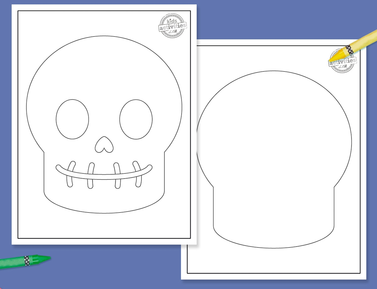Free Printable Skull Template Kids Activities Blog Free Printable Skull Template Kids Activities Blog
