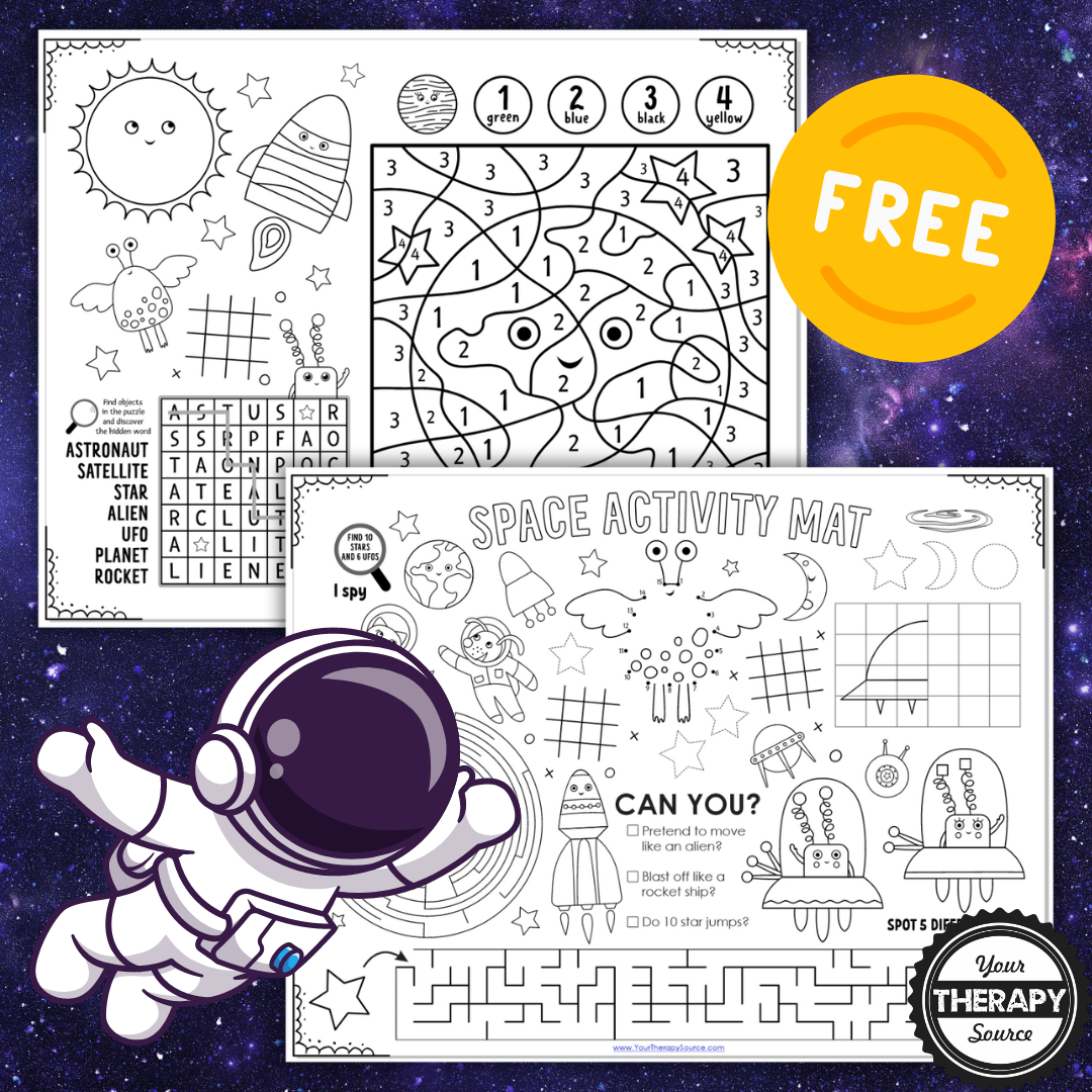 Free Printable Space Activities Your Therapy Source