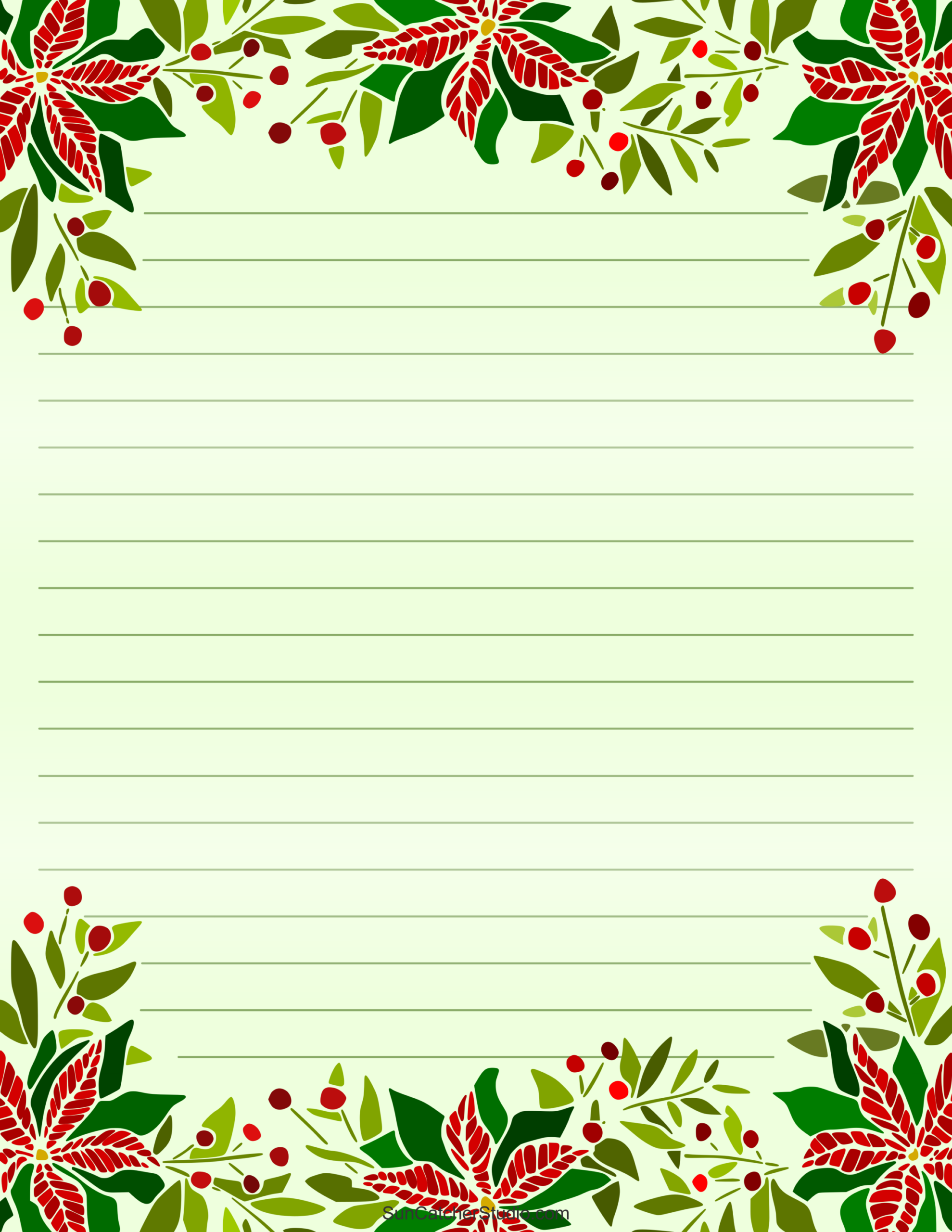 Free Printable Stationery And Lined Letter Writing Paper Free 