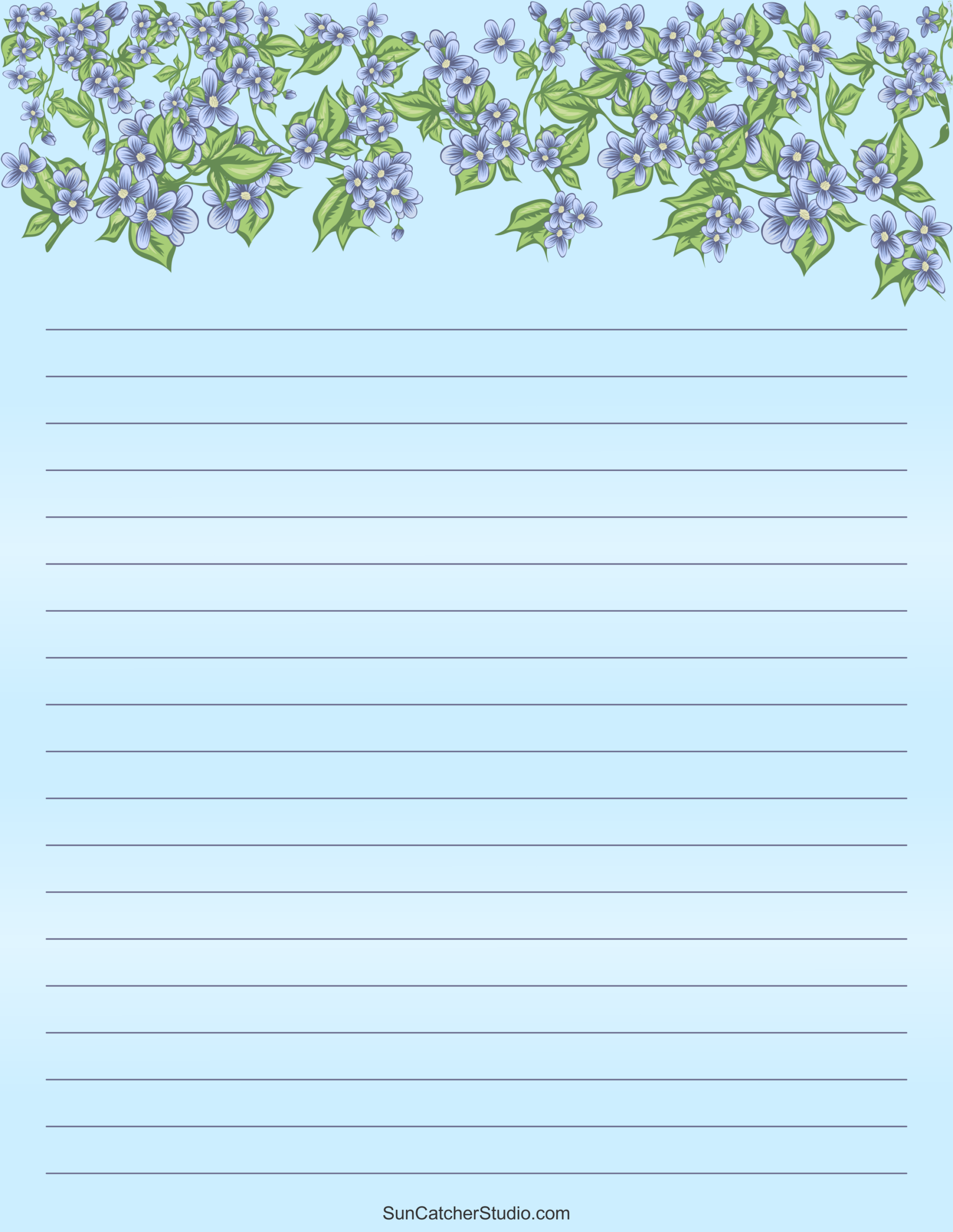 Free Printable Stationery And Lined Letter Writing Paper Free 