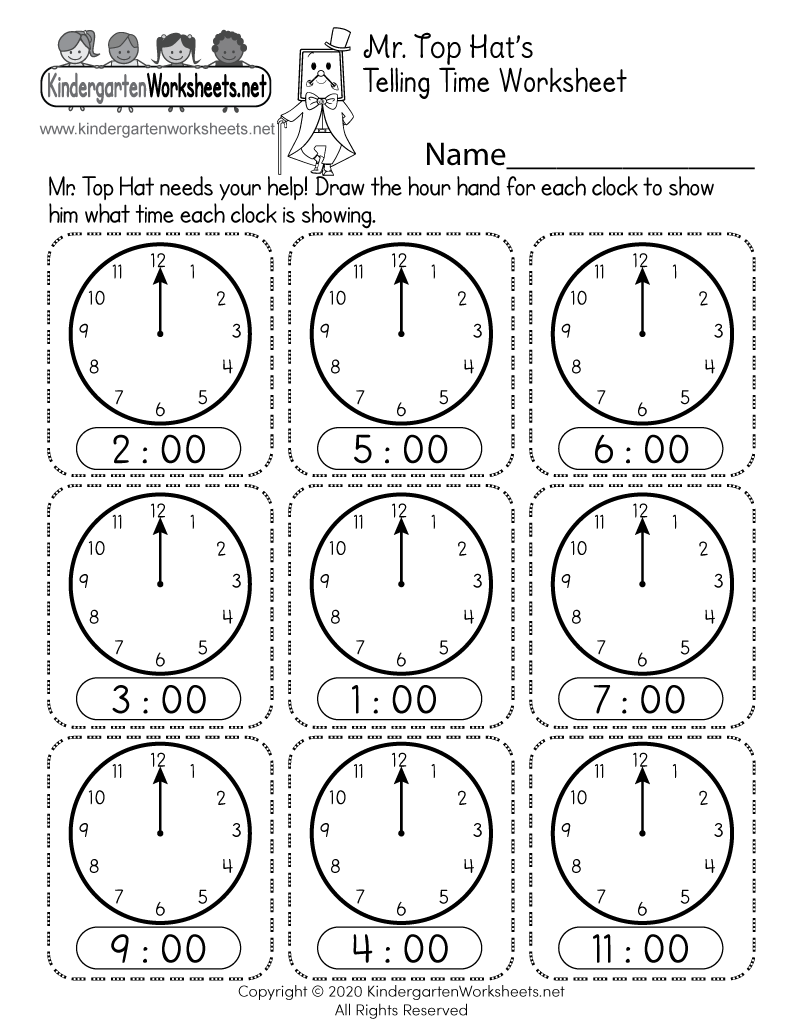 Free Printable Time Telling Worksheets Free Printable Time Telling Worksheets
