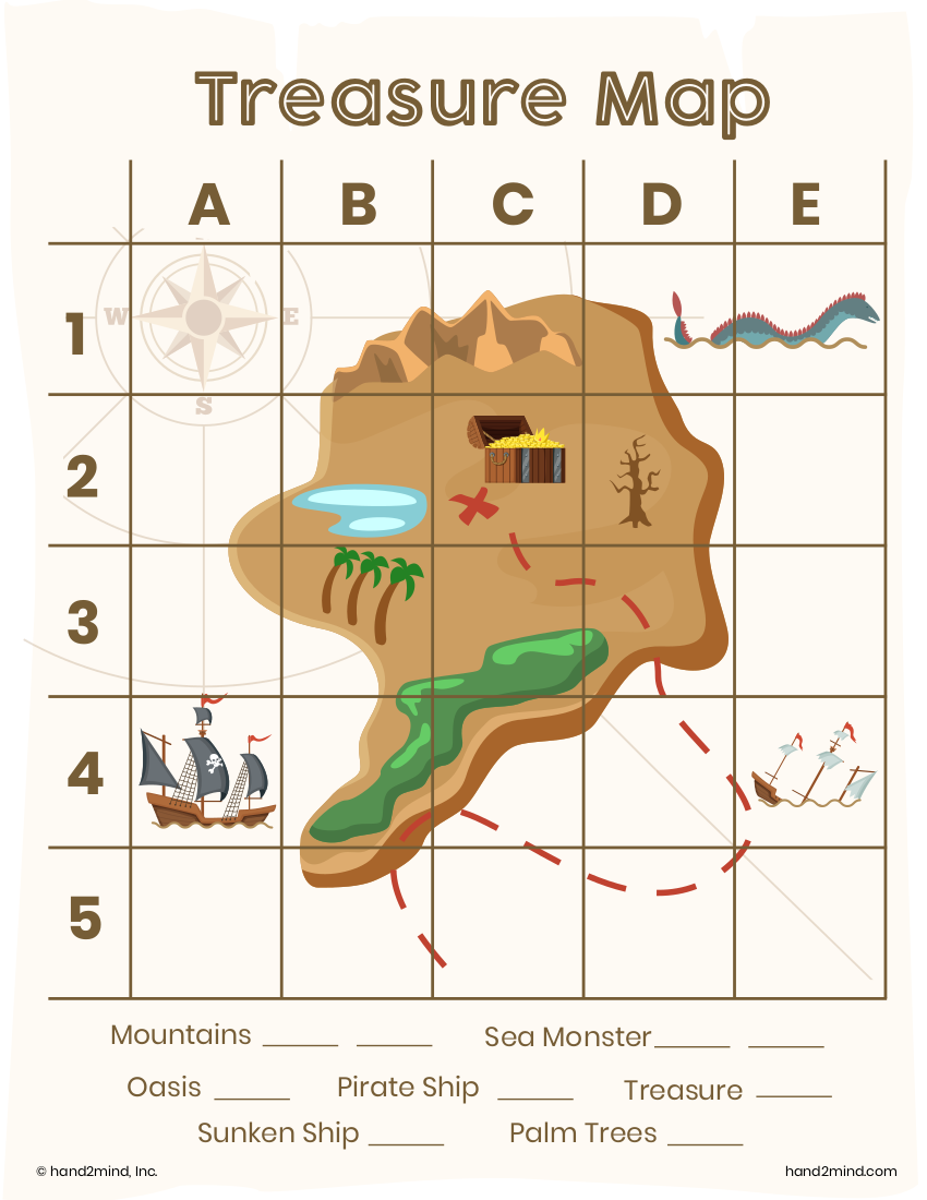 Printable Maps For Preschoolers