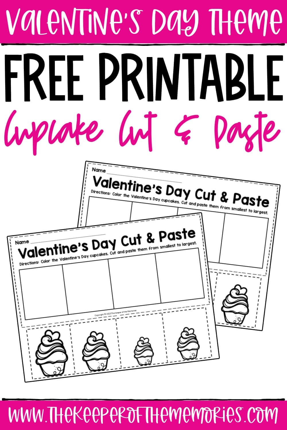Free Printable Valentine s Day Cut And Paste Worksheets Free Printable Valentine s Day Cut And Paste Worksheets