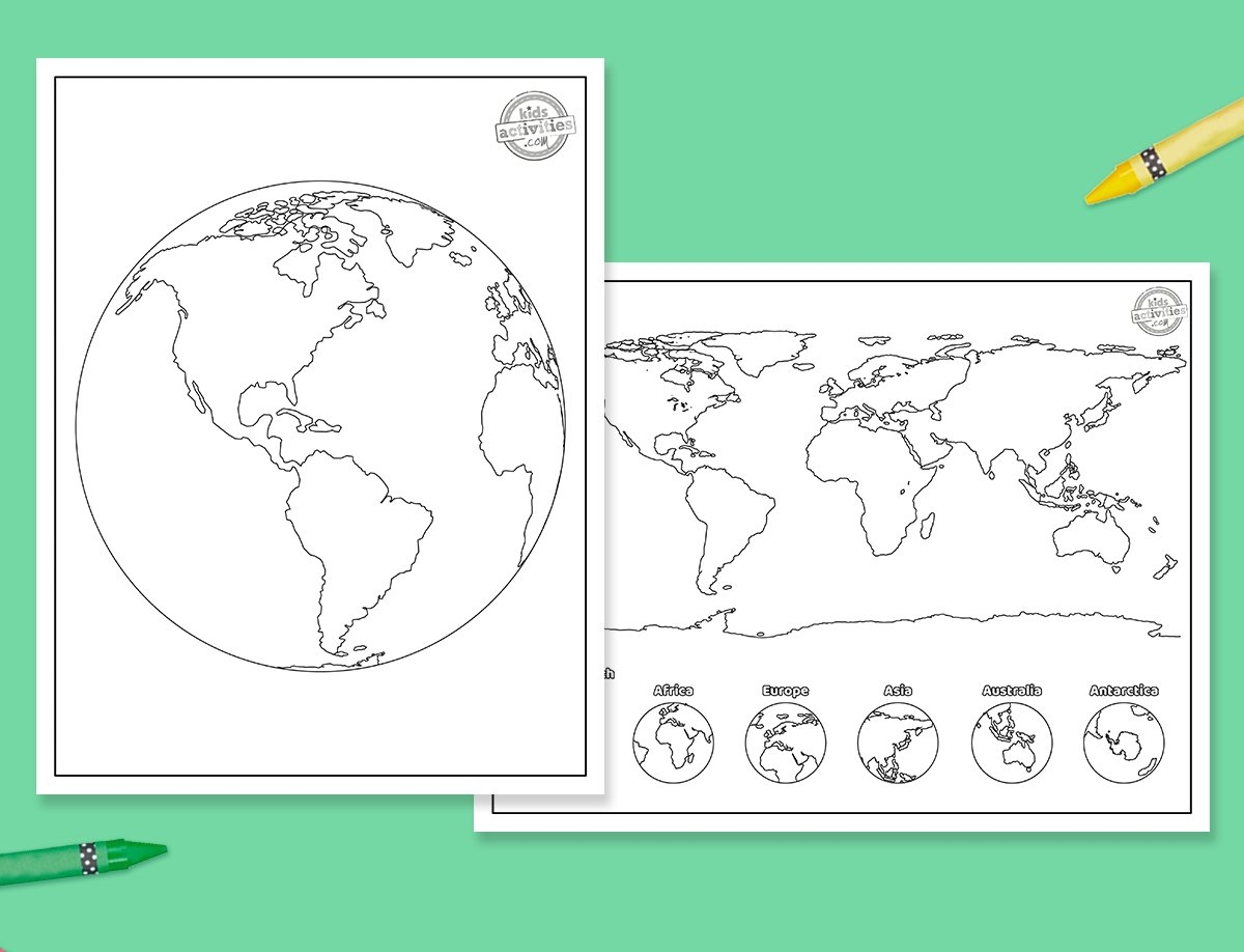 Free Printable World Map Coloring Pages Kids Activities Blog Free Printable World Map Coloring Pages Kids Activities Blog