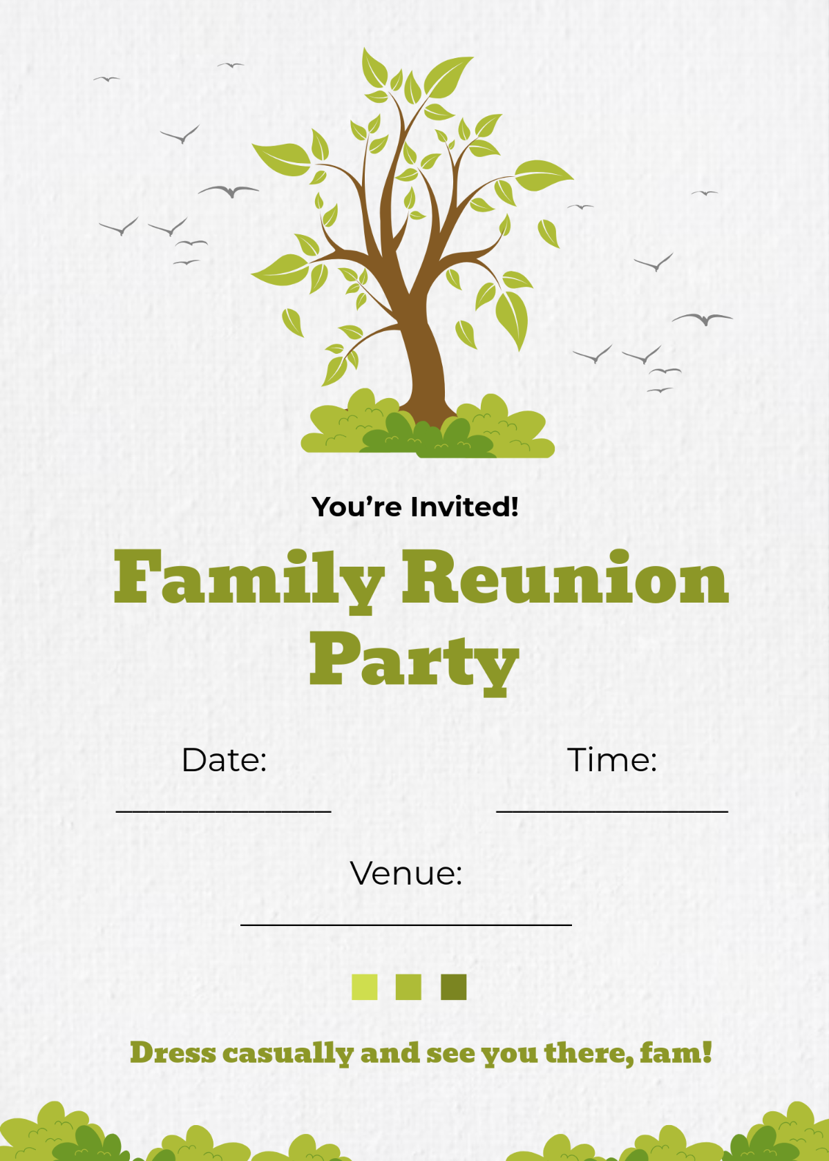 Free Reunion Invitation Templates Editable And Printable Free Reunion Invitation Templates Editable And Printable