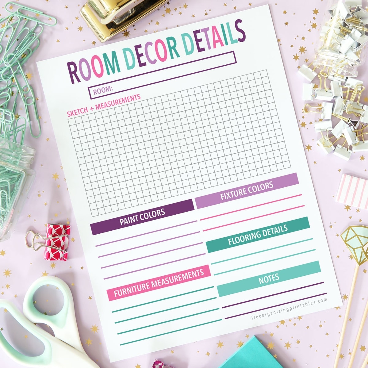 Free Room Planner Printable Free Organizing Printables Free Room Planner Printable Free Organizing Printables