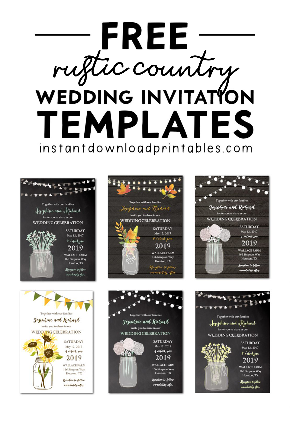 Free Printable Pocket Invitation Template