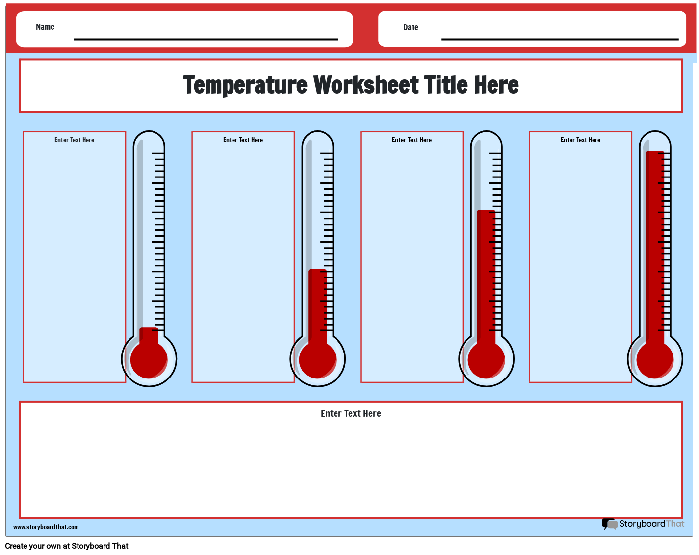 Free Temperature Worksheets Thermometer Conversion Free Temperature Worksheets Thermometer Conversion