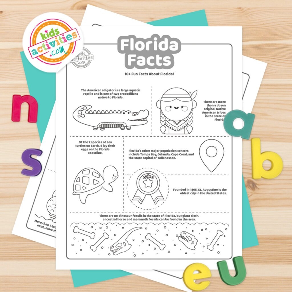 Fun Florida Facts For Kids To Print And Learn Kids Activities Blog Fun Florida Facts For Kids To Print And Learn Kids Activities Blog
