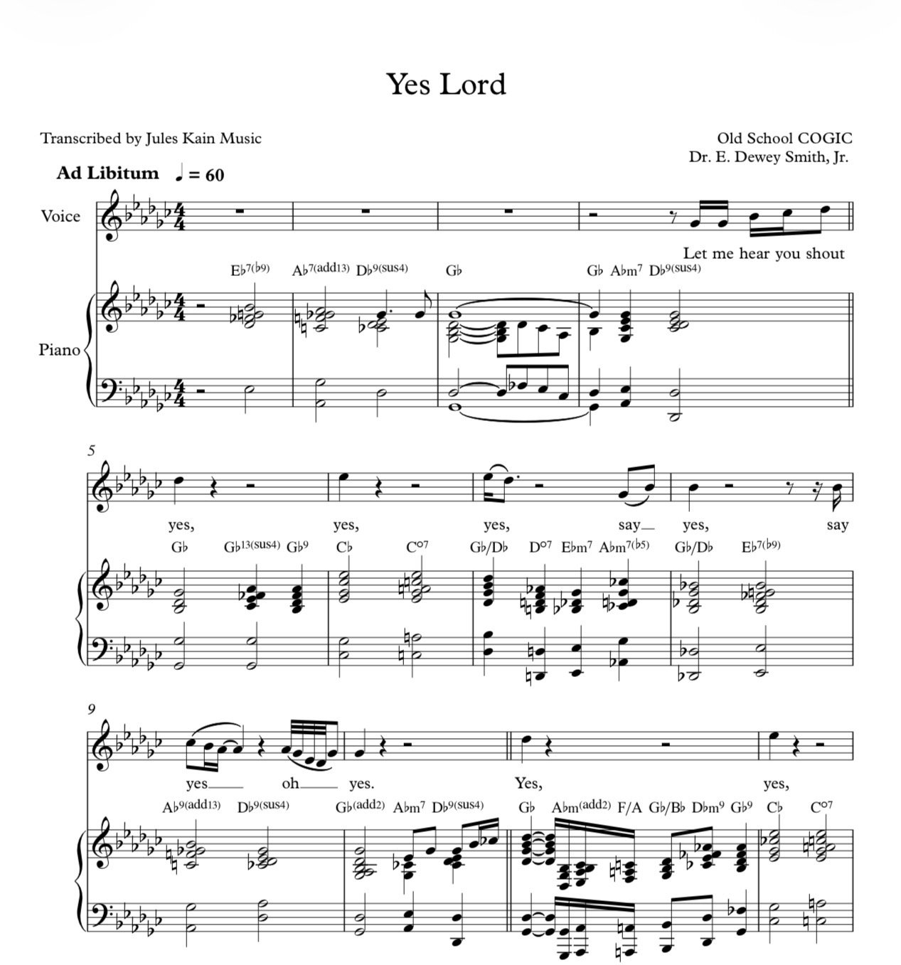 Gospel Sheet Music Transcriptions Gospel Chord Charts Choir Parts MIDI And More Jules Kain Music Gospel Sheet Music Transcriptions Gospel Chord Charts Choir Parts MIDI And More Jules Kain Music