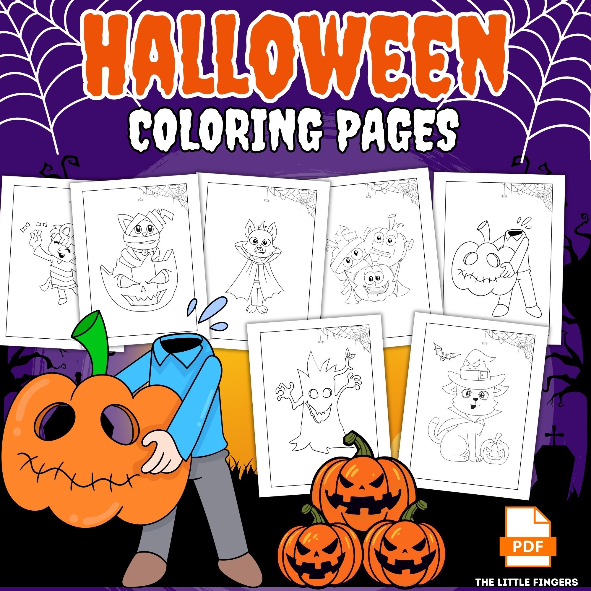 Halloween Coloring Pages Coloring Sheets Morning Work Made 