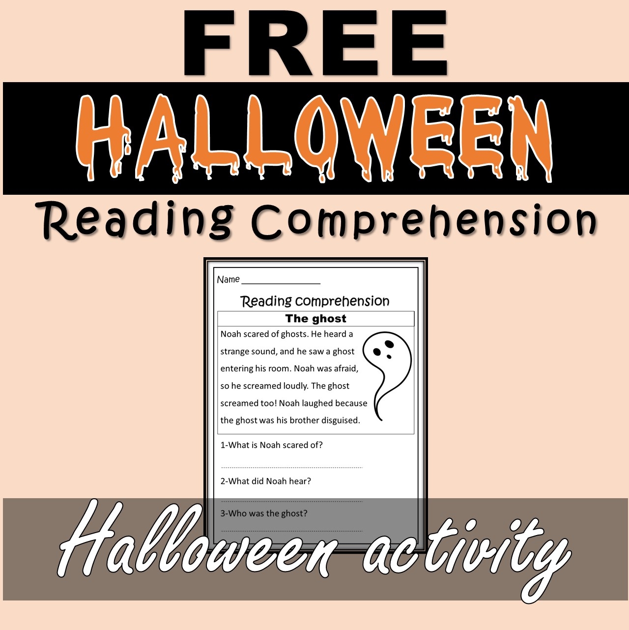 Halloween Reading Comprehension Worksheet FREEBIE Made By Teachers