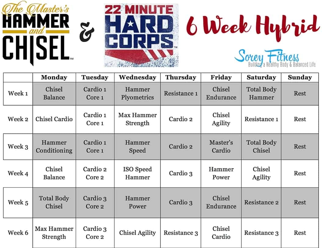 Printable Hammer And Chisel Calendar