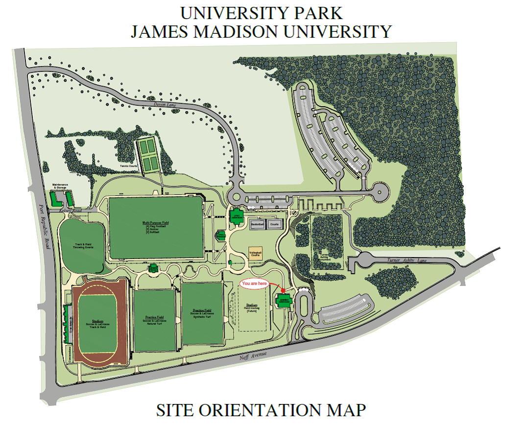 Jmu Campus Map Printable