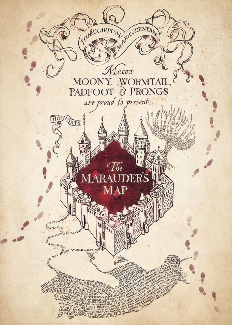 Harry Potter Marauder s Map Print