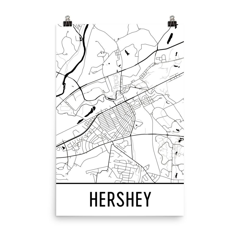 Printable Map Of Hershey Park