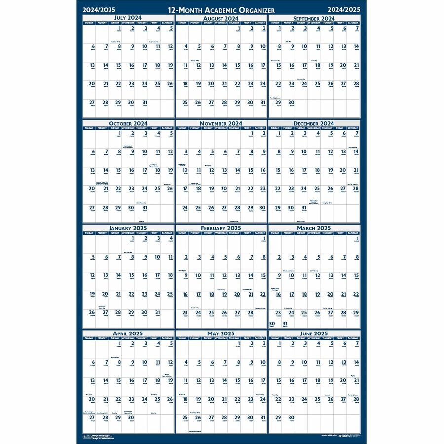 Julian Calendar 2025 Printable