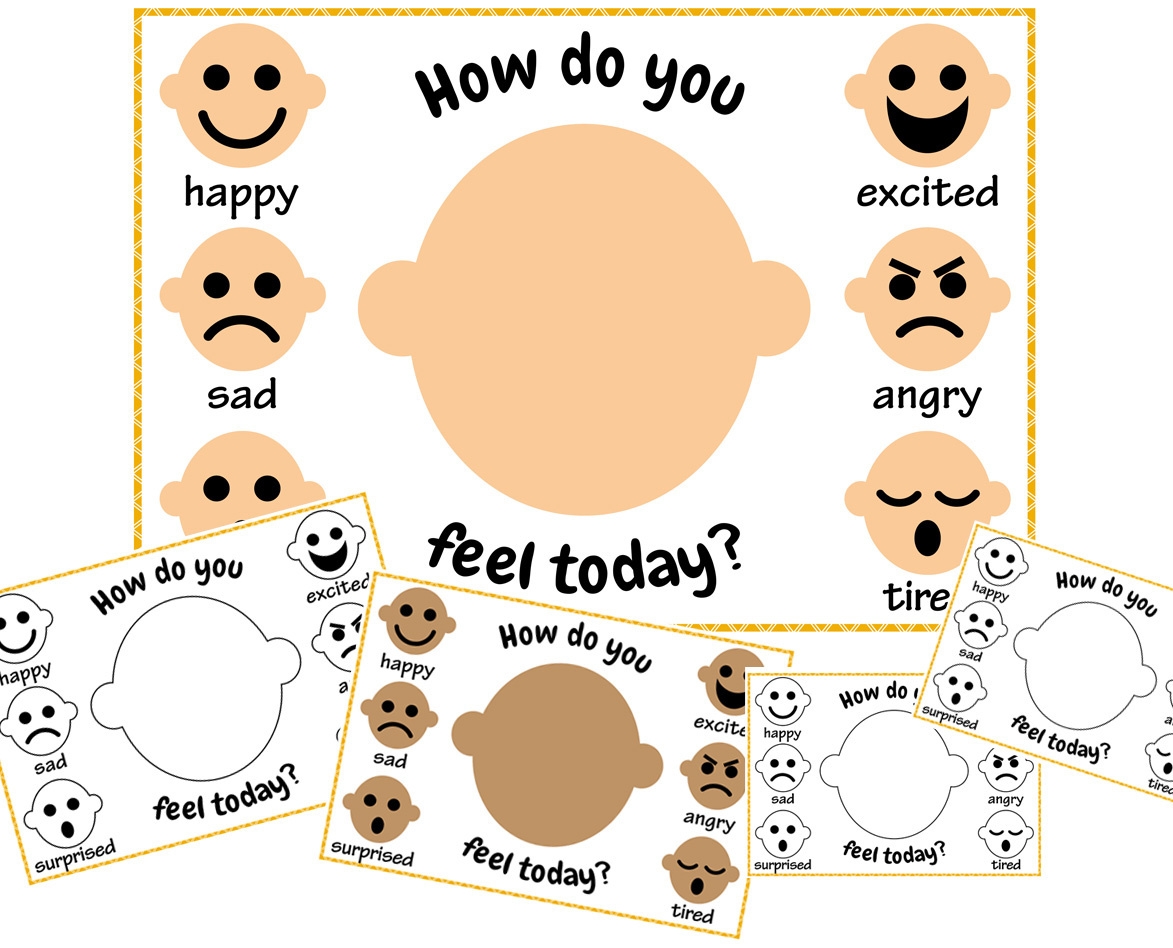 How Do You Feel Today Emotion Expression Worksheets TeachersMag