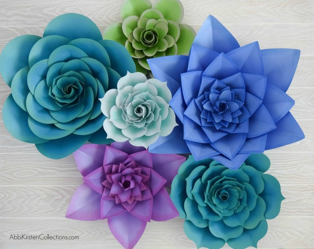 How To Make Paper Succulents DIY Giant Paper Succulent Tutorial