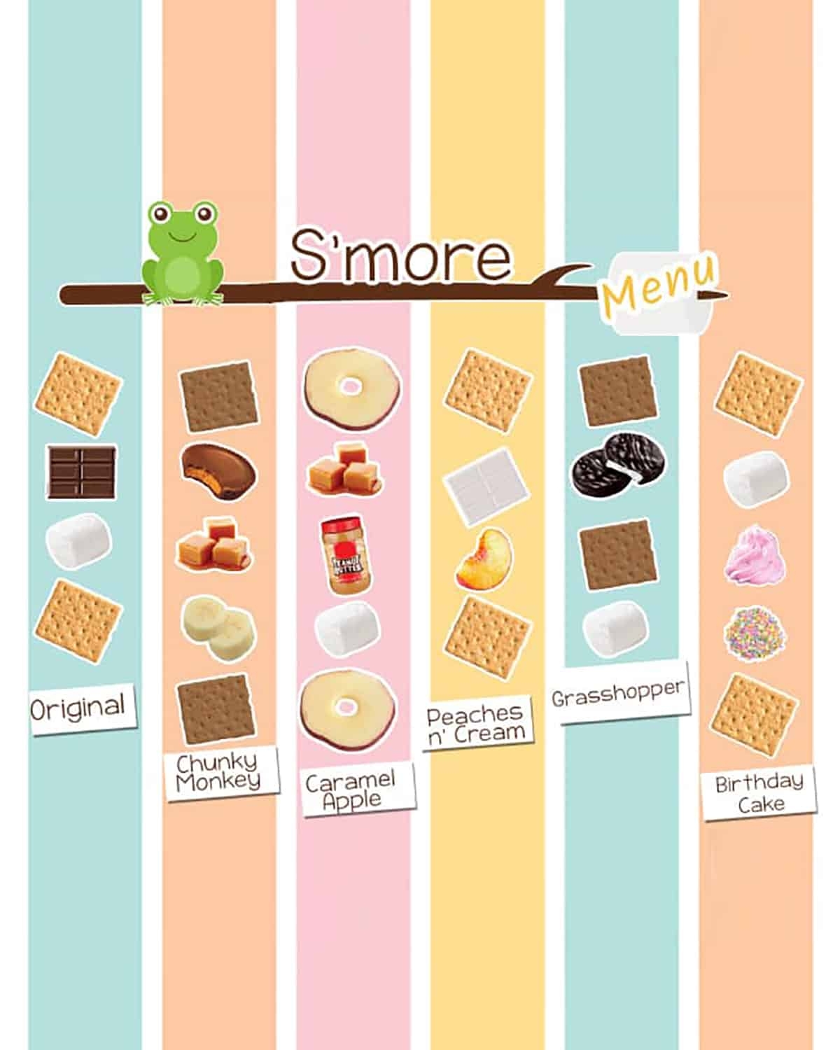 Free Printable Smore Template