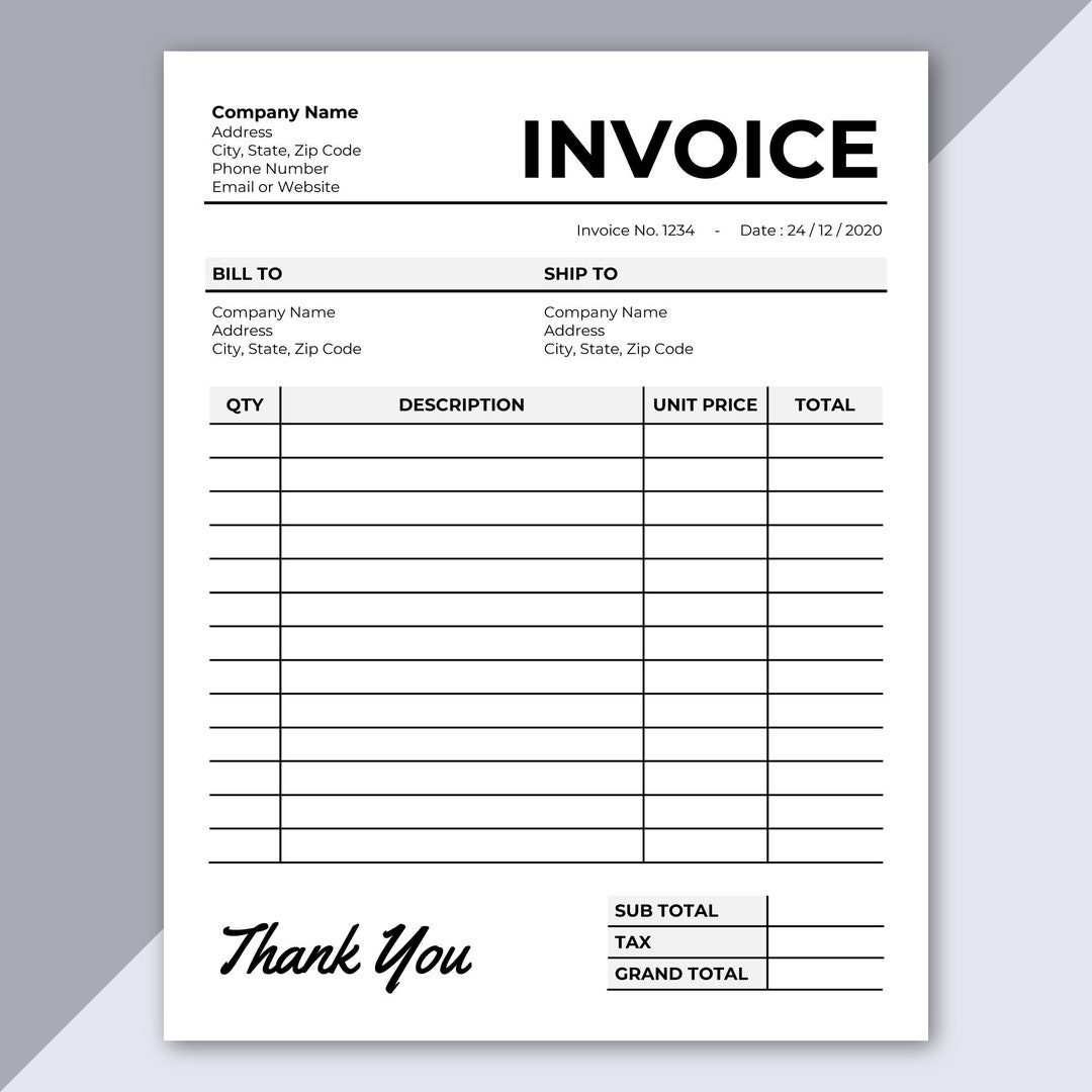 Free Printable Receipt Template Microsoft Word